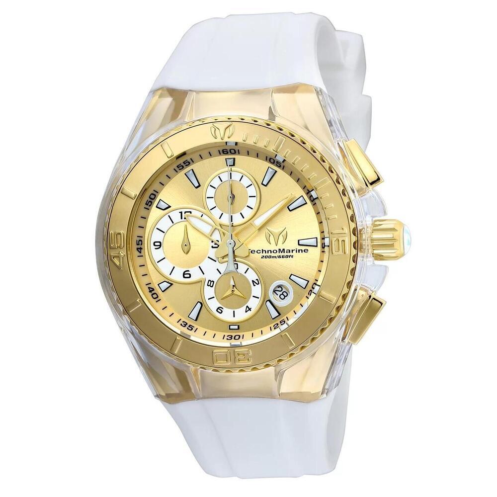 NWT TechnoMarine TM-115311 Cruise | Multifunction | Gold | Women's Watch